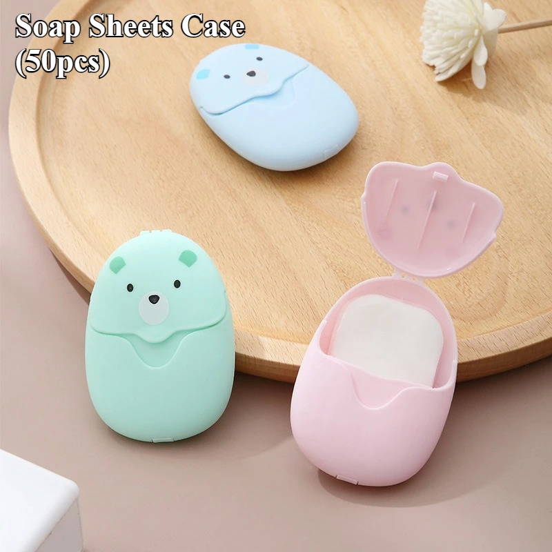2Pcs Portable Soap Sheets Case -Ultra Thin Travel Soap Leaves with Snap Closure Water-Soluble Cute Storage Box for Camping/Gym
2Pcs Portable Soap Sheets Case -Ultra Thin Travel Soap Leaves with Snap Closure Water-Soluble Cute Storage Box for Camping/Gym
