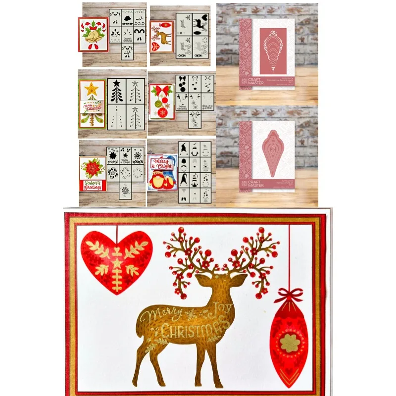 CandyChristmas Collection Baubles Bows Blitzen Canes Bells Foliage Poinsettia Reggie Rupert Metal Cutting Dies Stencil 2024 New
CandyChristmas Collection Baubles Bows Blitzen Canes Bells Foliage Poinsettia Reggie Rupert Metal Cutting Dies Stencil 2024 New