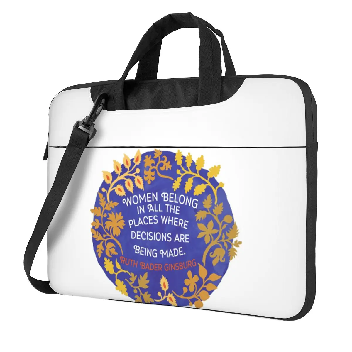 Ruth Bader GinsburG Crossbody Laptop Bag Case Computer Bag Resistant Protective Notebook Pouch for Macbook Pro Lenovo
Ruth Bader GinsburG Crossbody Laptop Bag Case Computer Bag Resistant Protective Notebook Pouch for Macbook Pro Lenovo