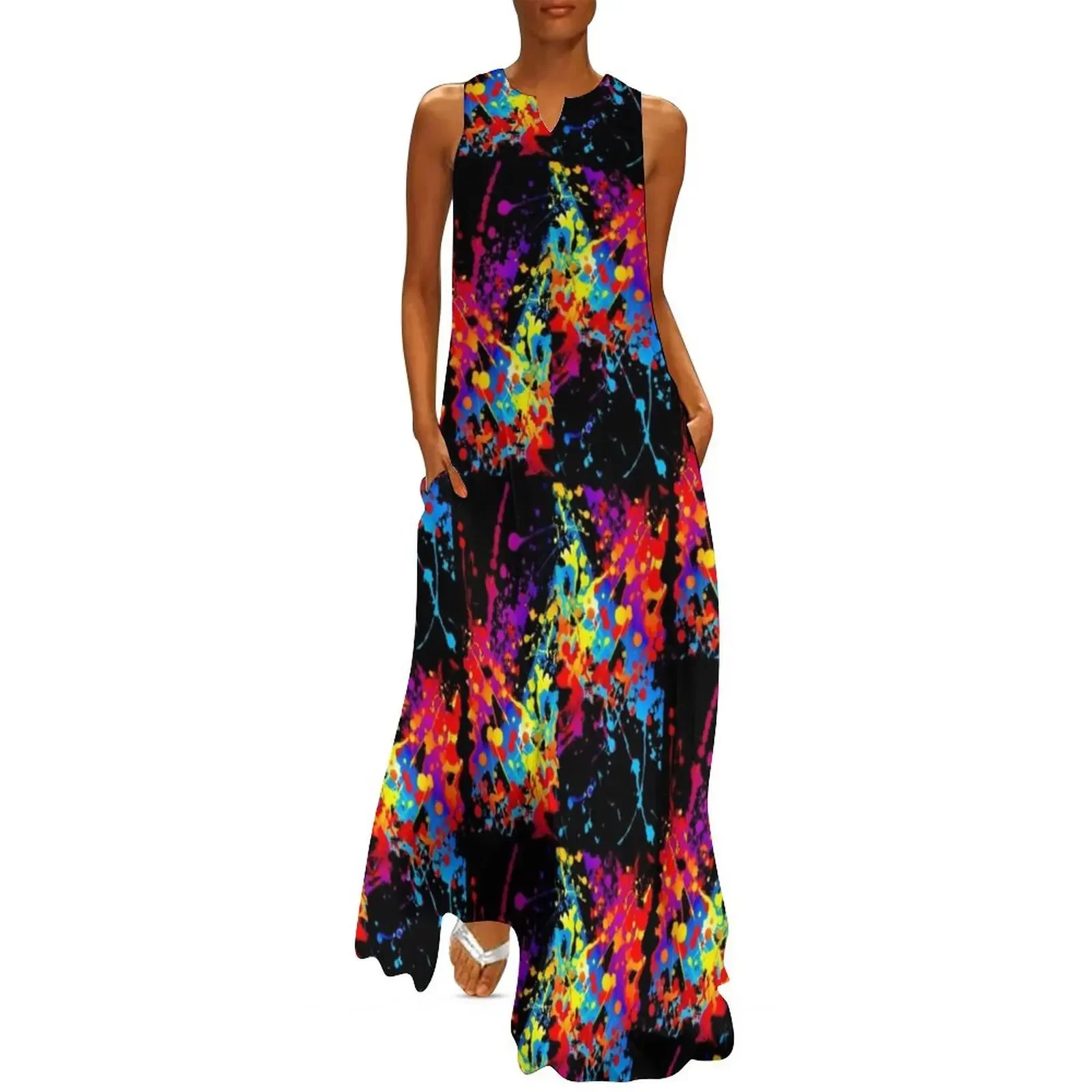 NEON SPLASH Long Dress Dresses for wedding party clothing women summer 2025 women's clothing korea stylish Dress
NEON SPLASH Long Dress Dresses for wedding party clothing women summer 2025 women's clothing korea stylish Dress