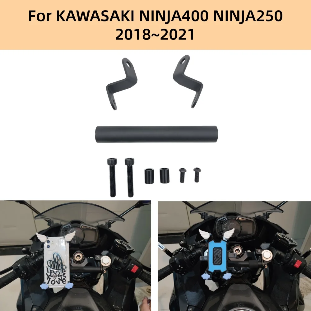 250 400 NINJA Motorcycle Accessories Navigation Bracket GPS Phone Holder Levers For KAWASAKI NINJA400 NINJA250 2018~2021 250 400
250 400 NINJA Motorcycle Accessories Navigation Bracket GPS Phone Holder Levers For KAWASAKI NINJA400 NINJA250 2018~2021 250 400