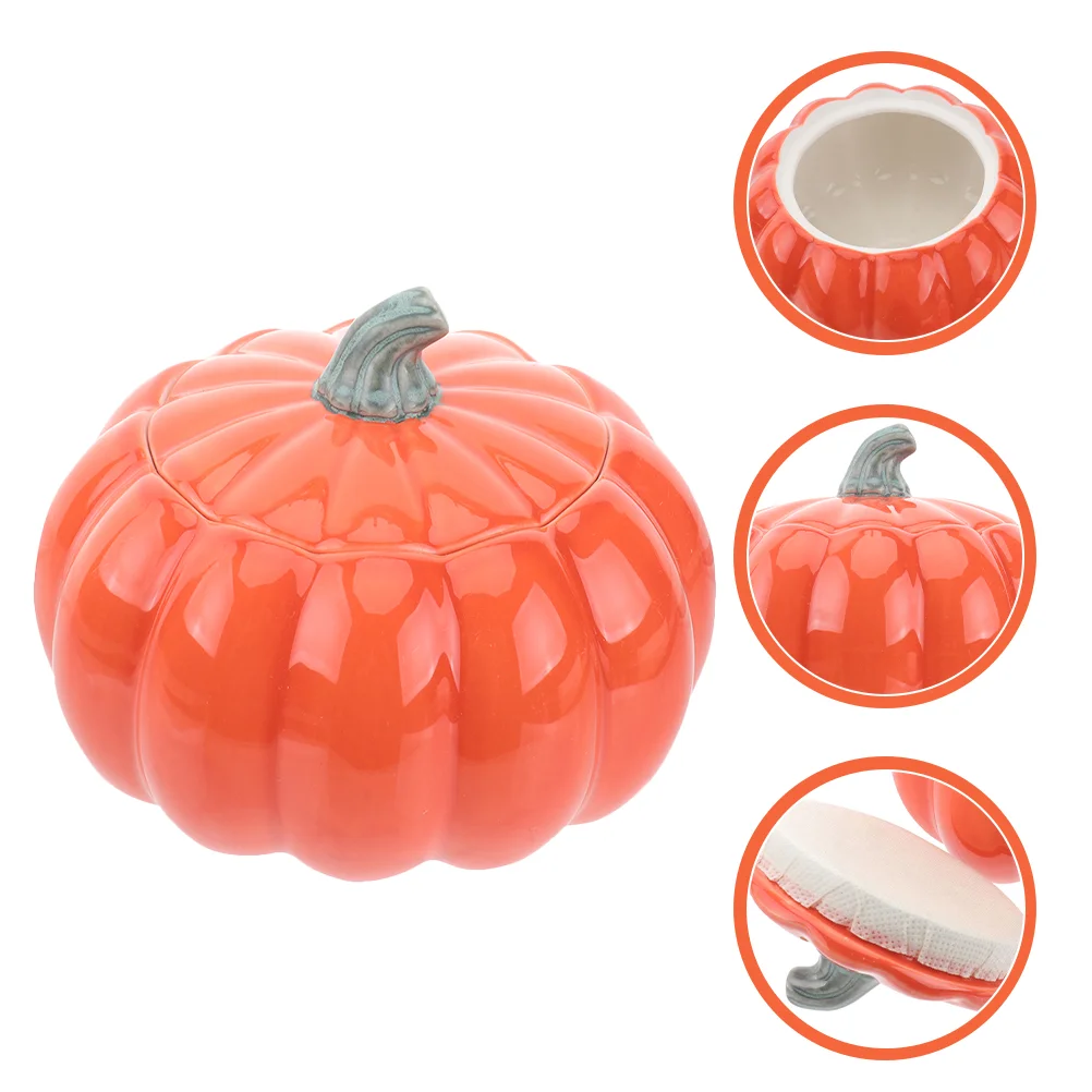Pumpkin Cup Bowl Ceramic Dinnerware Spices Ceramics Food Container Novel Soup Kitchen Gadget Canisters
Pumpkin Cup Bowl Ceramic Dinnerware Spices Ceramics Food Container Novel Soup Kitchen Gadget Canisters