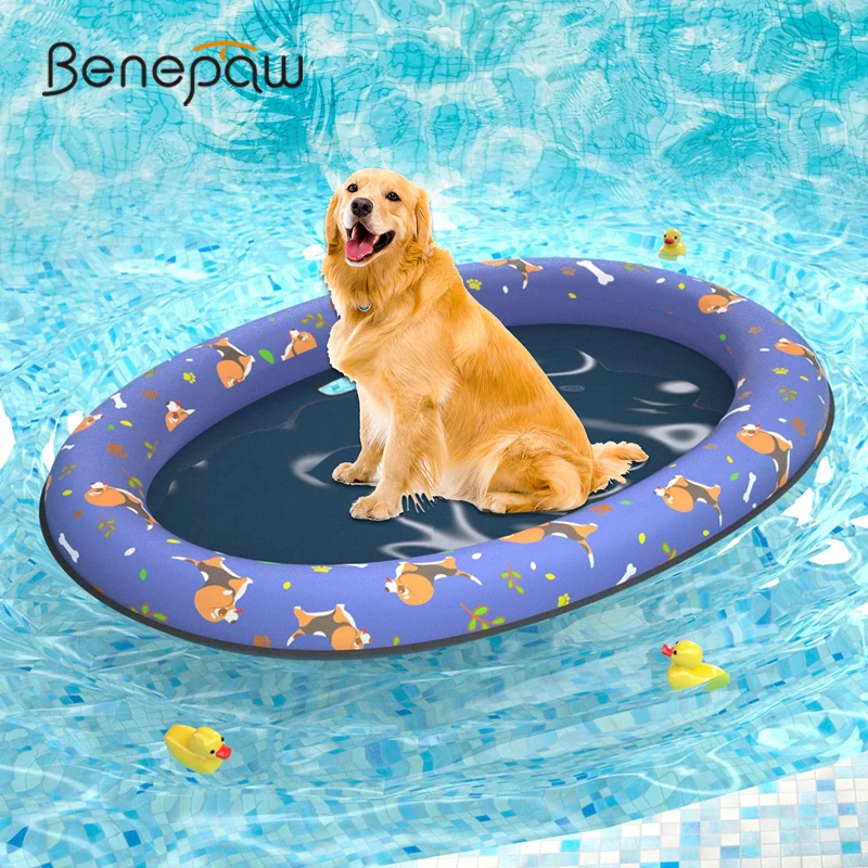 Benepaw Summer Portable Cute Dog Float Raft Puppy Toys Durable Fabric Inflatable Pet Swimming Float For Small Medium Big Dogs
Benepaw Summer Portable Cute Dog Float Raft Puppy Toys Durable Fabric Inflatable Pet Swimming Float For Small Medium Big Dogs