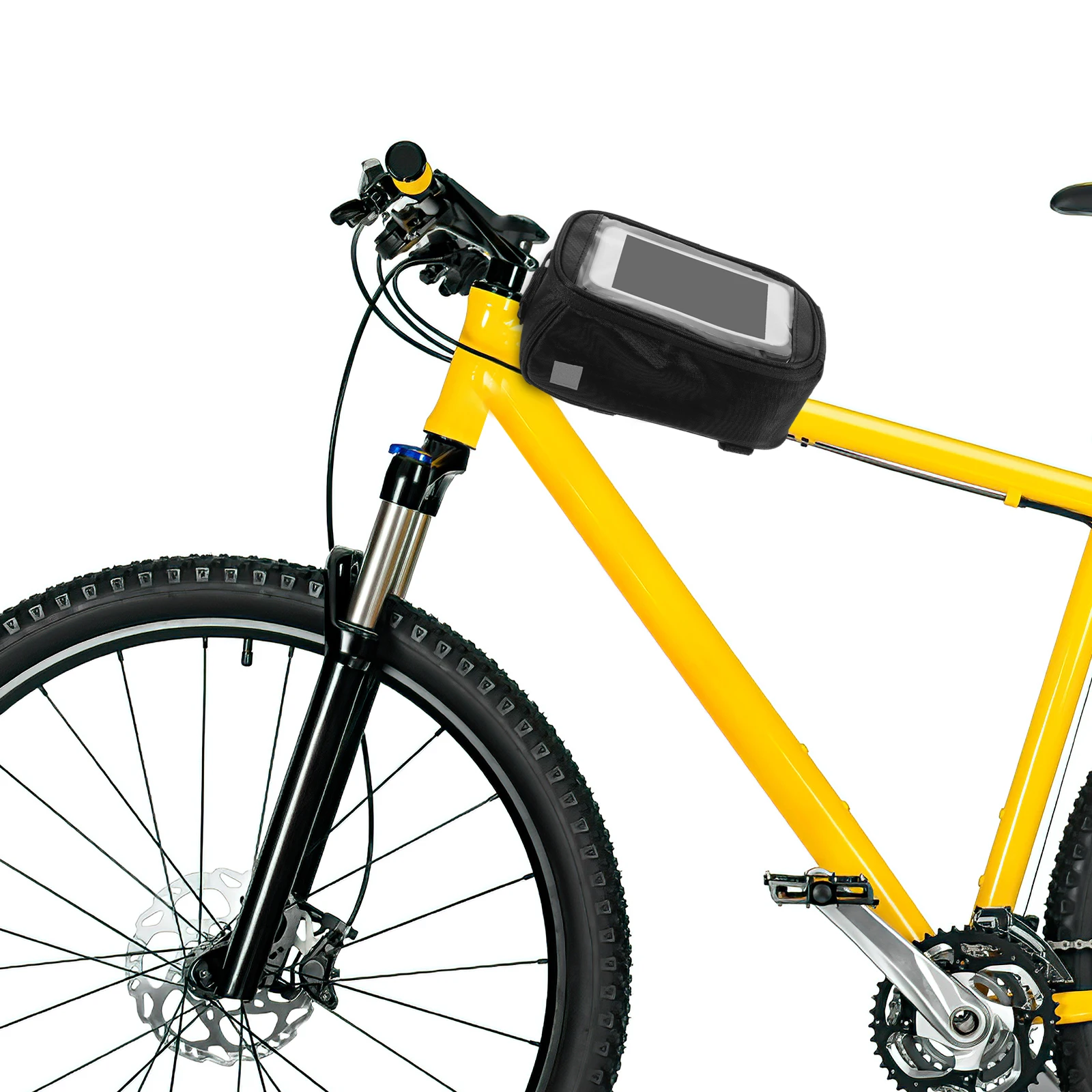 5 .5 Saddle Bag on Screen Phone Mobile Bycicle Bike Tube Frame Pouch Cycling Front
5 .5 Saddle Bag on Screen Phone Mobile Bycicle Bike Tube Frame Pouch Cycling Front