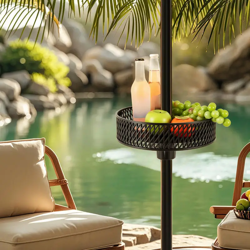$37 Only! Adjustable Patio Umbrella Table Tray with Storage and Umbrella Poles
$37 Only! Adjustable Patio Umbrella Table Tray with Storage and Umbrella Poles