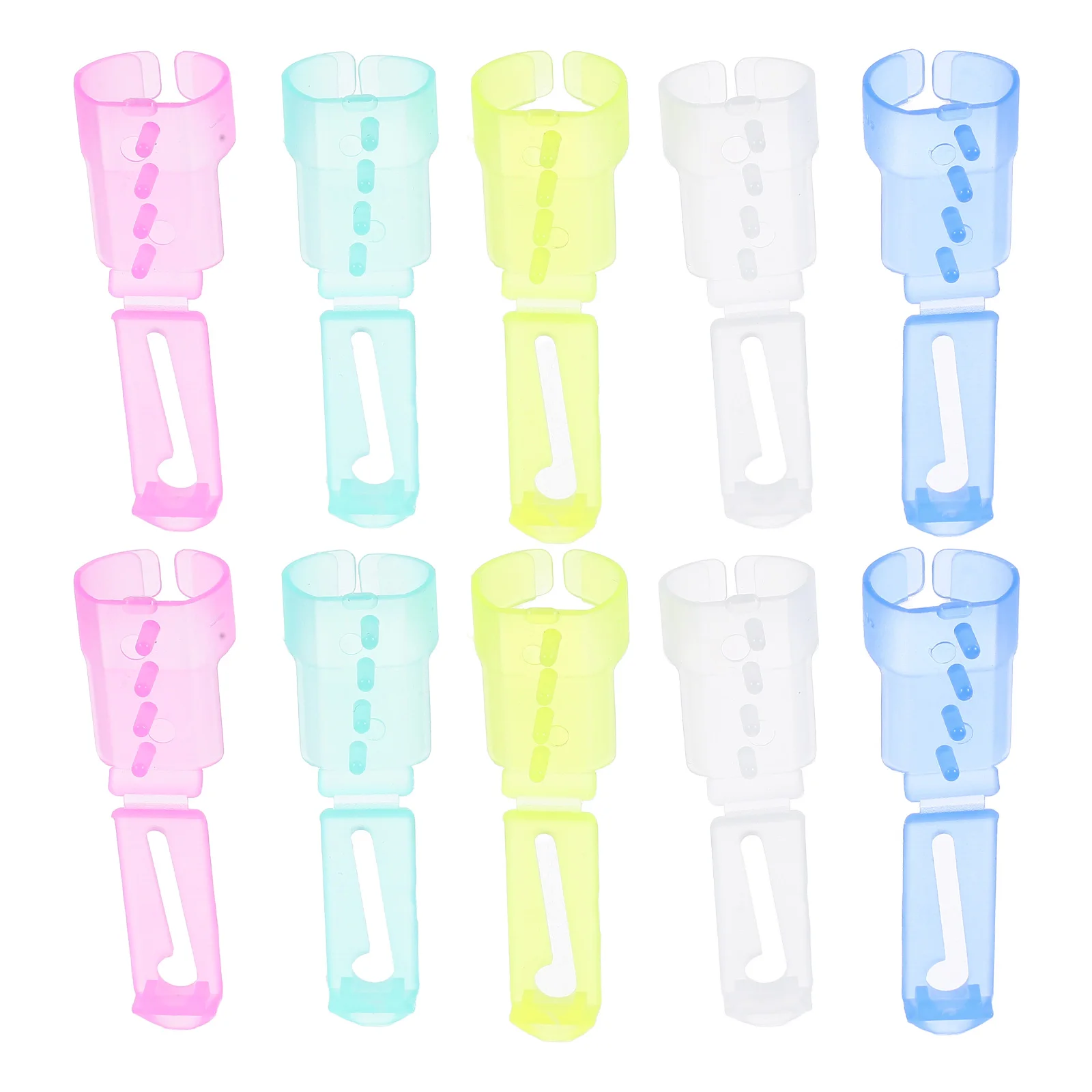 10Pcs Knitting Rings Creative Shaped Yarn Guide Finger Holders Durable Plastic Crochet Accessories Crochet Ring
10Pcs Knitting Rings Creative Shaped Yarn Guide Finger Holders Durable Plastic Crochet Accessories Crochet Ring