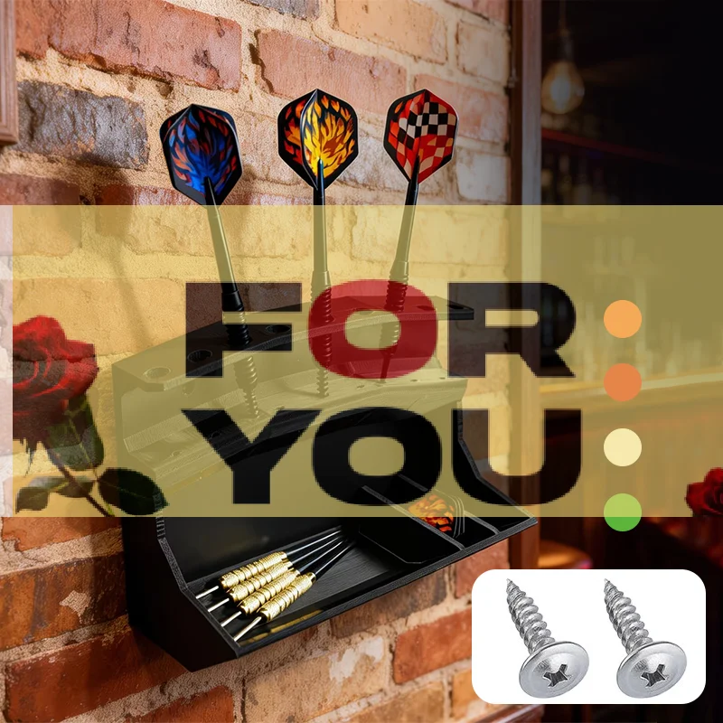 Multi-Function Dart Storage& Display Rack With Screws - Wall Desktop Dual-Use Sturdy Load Bearing Holder With Screws -9 Holes
Multi-Function Dart Storage& Display Rack With Screws - Wall Desktop Dual-Use Sturdy Load Bearing Holder With Screws -9 Holes