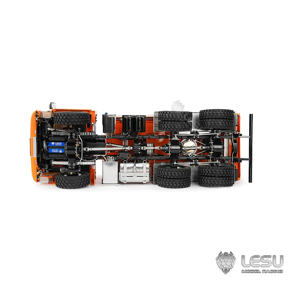 1/14 LESU TGS 6x6 RTR RC Hydraulic Dump Truck Metal Radio Control Dumper Car DIY Finished Tipper Light Sound Model Toys for Boys
1/14 LESU TGS 6x6 RTR RC Hydraulic Dump Truck Metal Radio Control Dumper Car DIY Finished Tipper Light Sound Model Toys for Boys