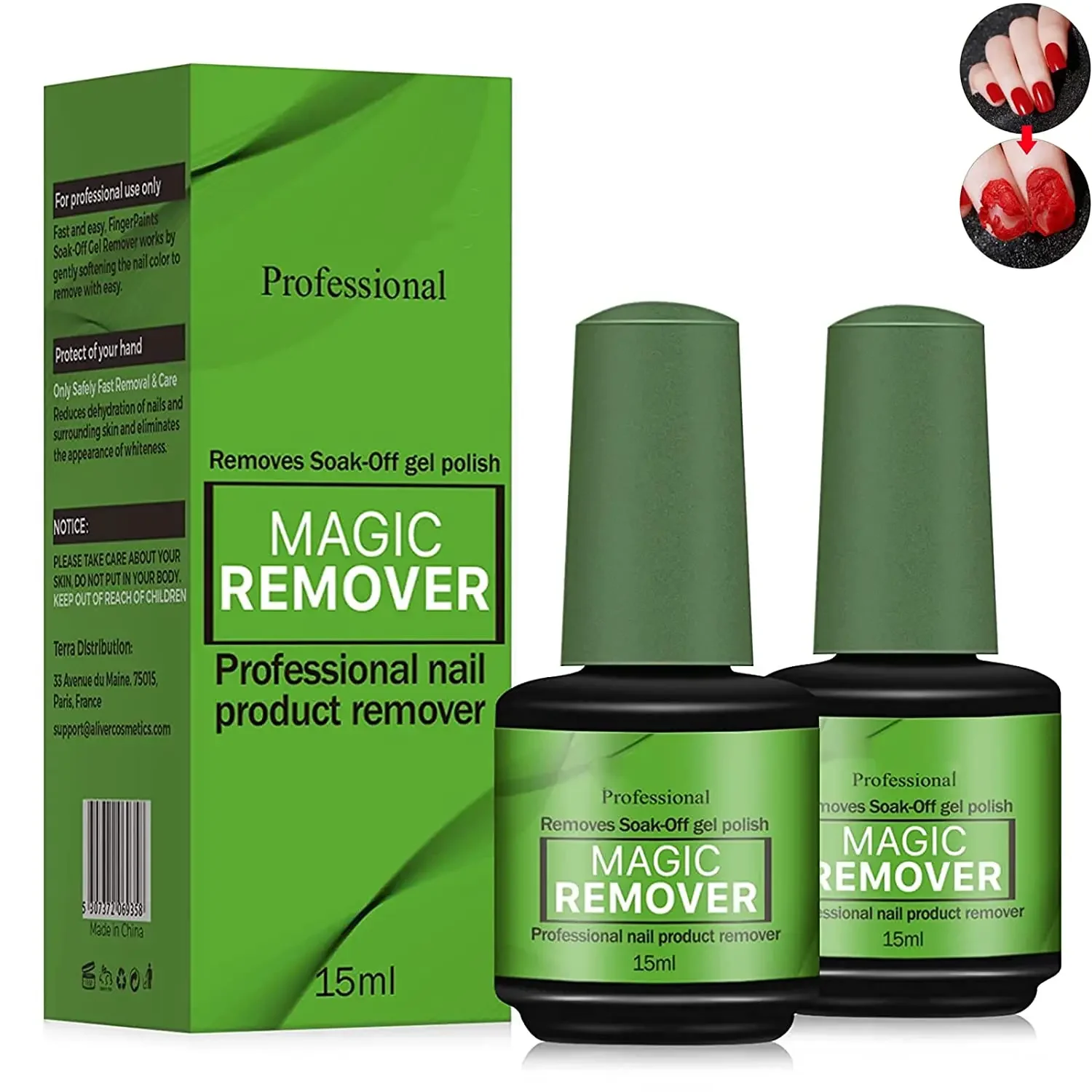 Nail Polish Remover Set ,Soak Off Magic Remover,Gel Nail Polish Remover Quickly Easily Remove Gel Polish In 3-5min Gel Remover
Nail Polish Remover Set ,Soak Off Magic Remover,Gel Nail Polish Remover Quickly Easily Remove Gel Polish In 3-5min Gel Remover