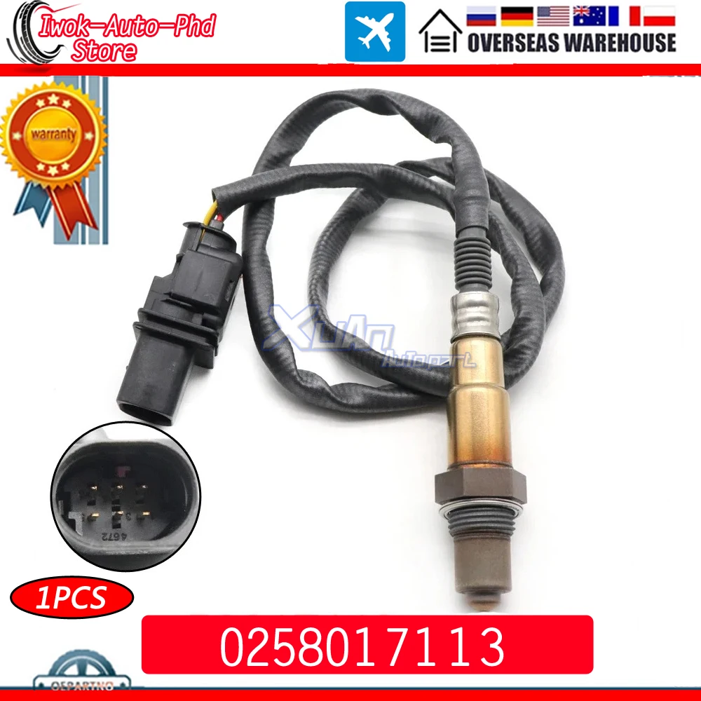 XUAN 0258017113 Лямбда соотношение воздуха и топлива, датчик кислорода O2 для BMW MINI Cooper для CITROEN BERLINGO C3 C4 PEUGEOT 207 208 308 508 
XUAN 0258017113 Лямбда соотношение воздуха и топлива, датчик кислорода O2 для BMW MINI Cooper для CITROEN BERLINGO C3 C4 PEUGEOT 207 208 308 508