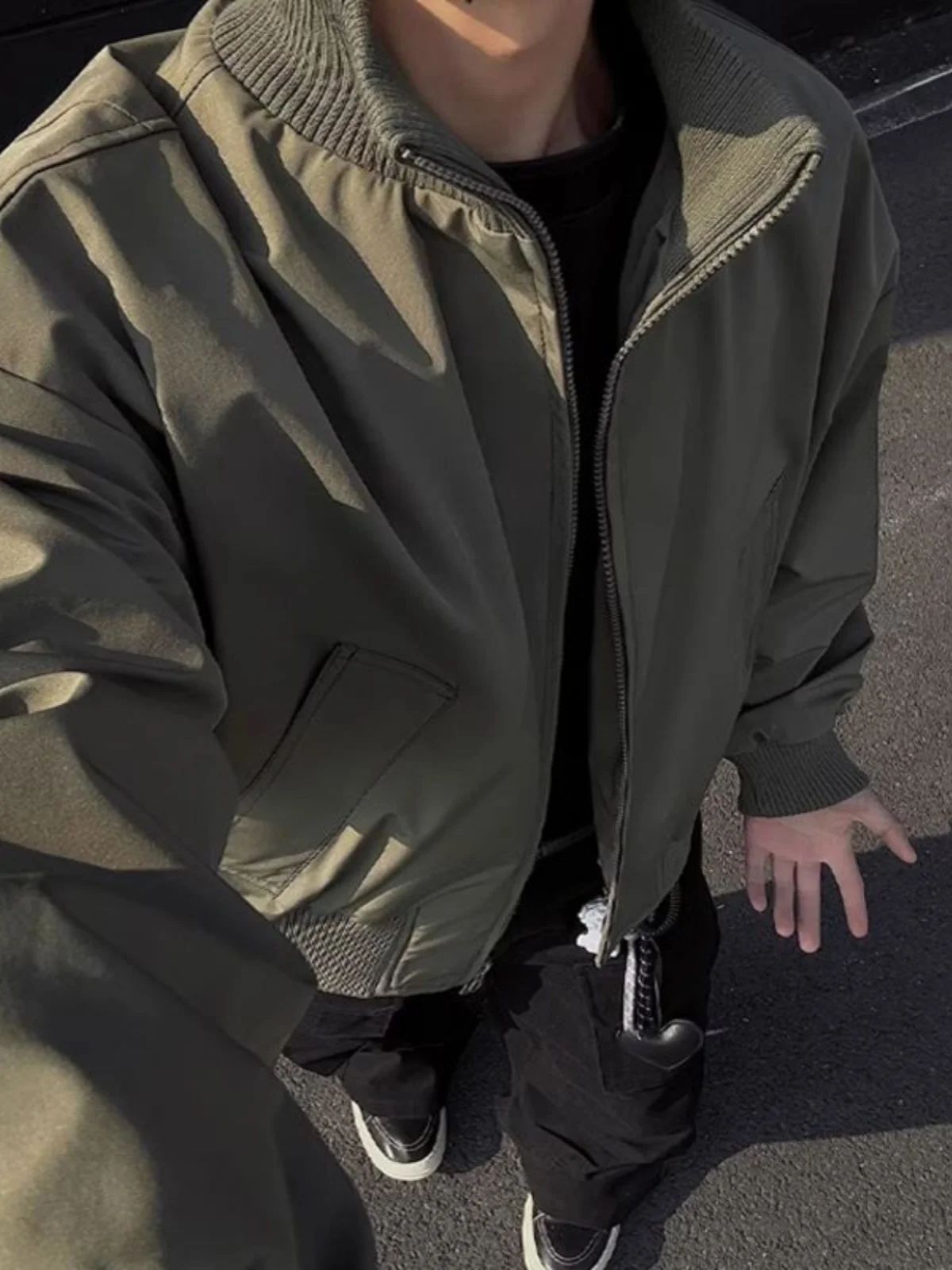 American Retro Sli Pilot Jaet Men's Spring Autumn New Sle Couple Trendy Brand High-End Feel Outerwear Loose Fit ...
American Retro Sli Pilot Jaet Men's Spring Autumn New Sle Couple Trendy Brand High-End Feel Outerwear Loose Fit ...