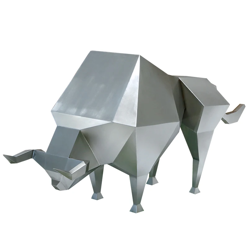 stainless steel cow sculpture art outdoor garden landscape large floor decoration lawn abstract art installation decoration
stainless steel cow sculpture art outdoor garden landscape large floor decoration lawn abstract art installation decoration