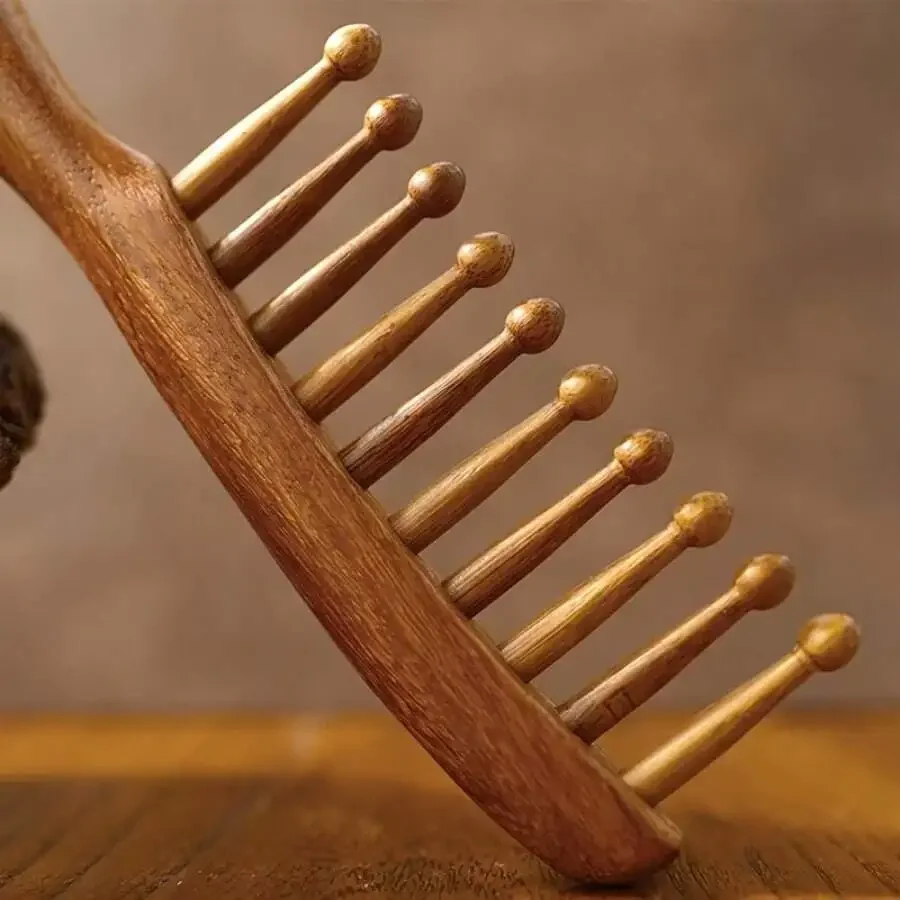 Sandalwood Wide Tooth Comb For Gentle Detangling And Scalp Massage Hand Polished Natural Wood Unisex
Sandalwood Wide Tooth Comb For Gentle Detangling And Scalp Massage Hand Polished Natural Wood Unisex
