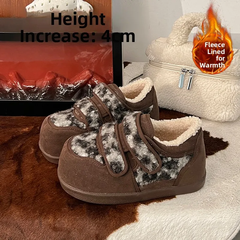 Женские повседневные лоферы с пушистым леопардовым принтом, немецкие Training oes, теплые повседневные лоферы с волшебной лентой
Женские повседневные лоферы с пушистым леопардовым принтом, немецкие Training oes, теплые повседневные лоферы с волшебной лентой