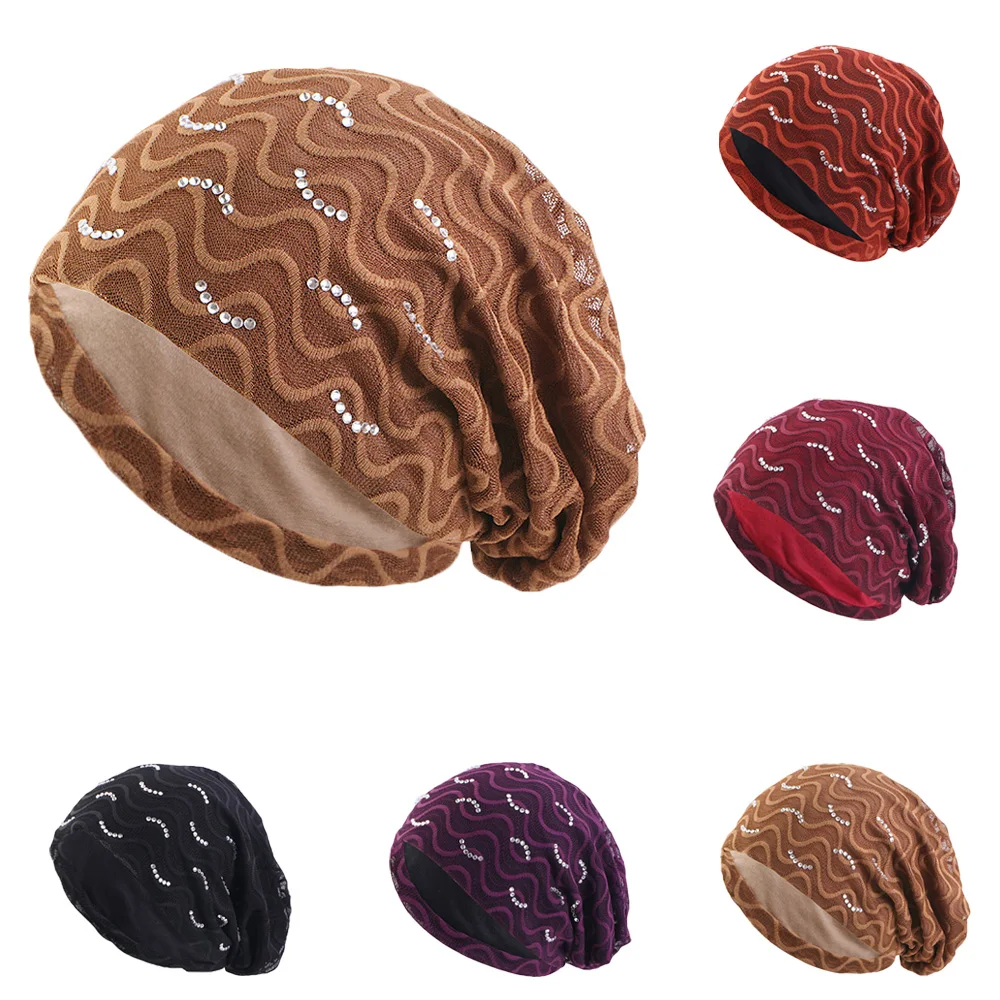 Lace Women Beanie Turban Sleep Night Hat Hijab Muslim Elastic Chemo Cap Headscarf Bonnet Head Cover Hair Loss Headwrap Skullies
Lace Women Beanie Turban Sleep Night Hat Hijab Muslim Elastic Chemo Cap Headscarf Bonnet Head Cover Hair Loss Headwrap Skullies