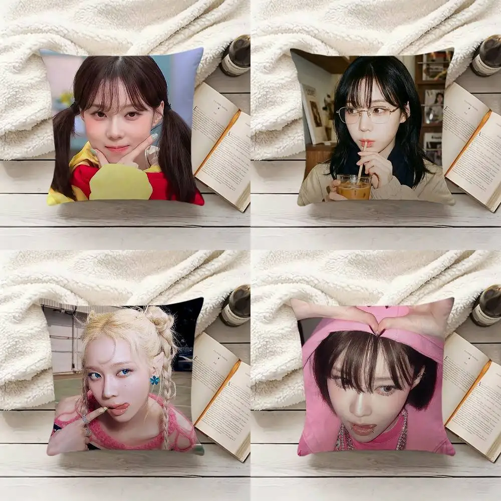 W-Winter K-Kim M-Minjeong Pillow Case Living Room Sofa Cushion Cover Suitable For Home Bedroom Room Decoration
W-Winter K-Kim M-Minjeong Pillow Case Living Room Sofa Cushion Cover Suitable For Home Bedroom Room Decoration