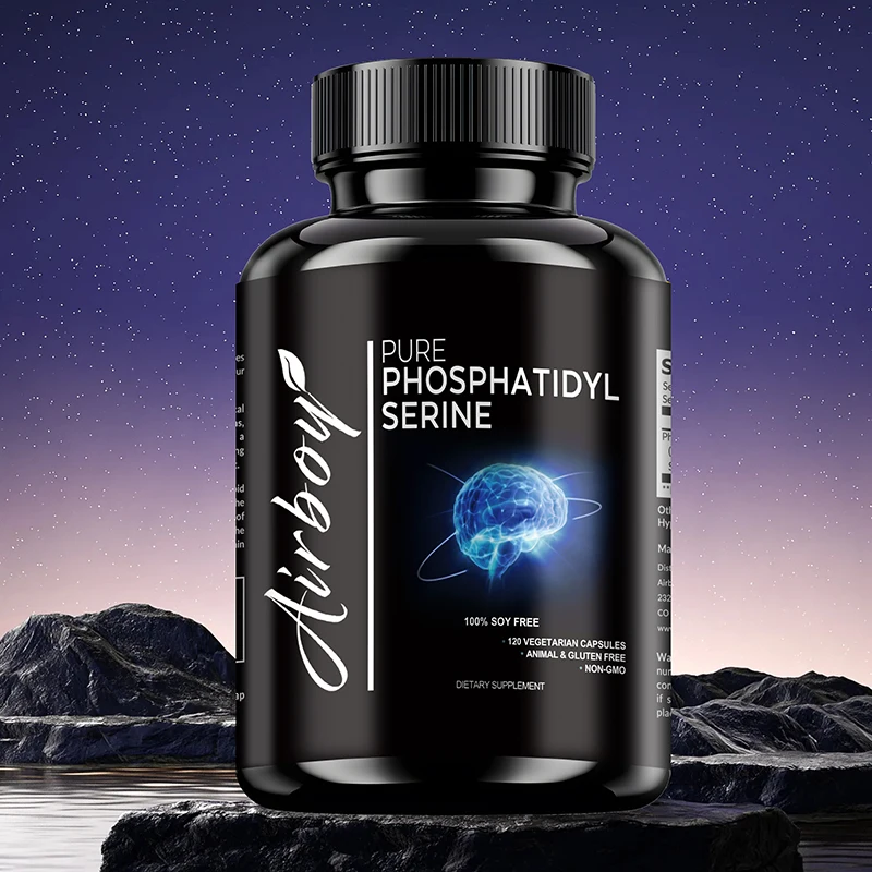 Phosphatidylserine Capsules - Enhance Memory and Concentration, Support Brain Health, Nootropic Supplement
Phosphatidylserine Capsules - Enhance Memory and Concentration, Support Brain Health, Nootropic Supplement