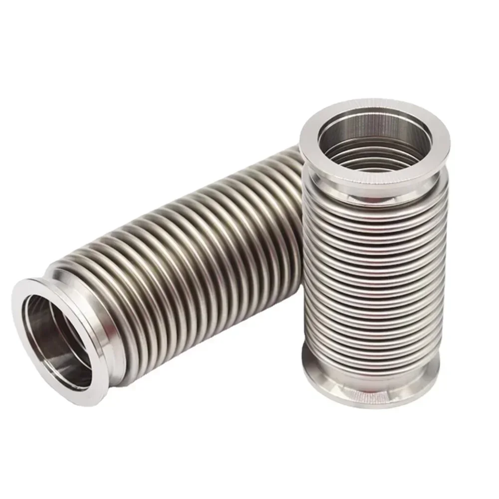 Vacuum Flange KF16/25/40/50 x 800mm Length 304 Stainless Steel Sanitary Bellow Hose Flexible Tube Fitting
Vacuum Flange KF16/25/40/50 x 800mm Length 304 Stainless Steel Sanitary Bellow Hose Flexible Tube Fitting