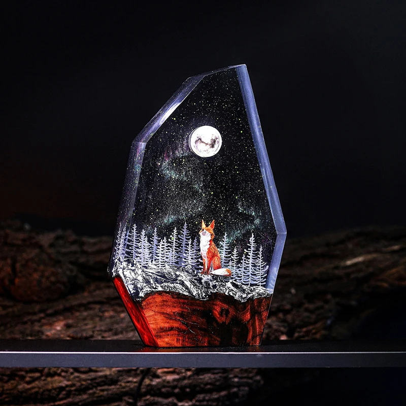 Animals Figure Organism Resin Table Light Creactive Art Decoration Lamp Forest Scence Night Light USB Charge
Animals Figure Organism Resin Table Light Creactive Art Decoration Lamp Forest Scence Night Light USB Charge