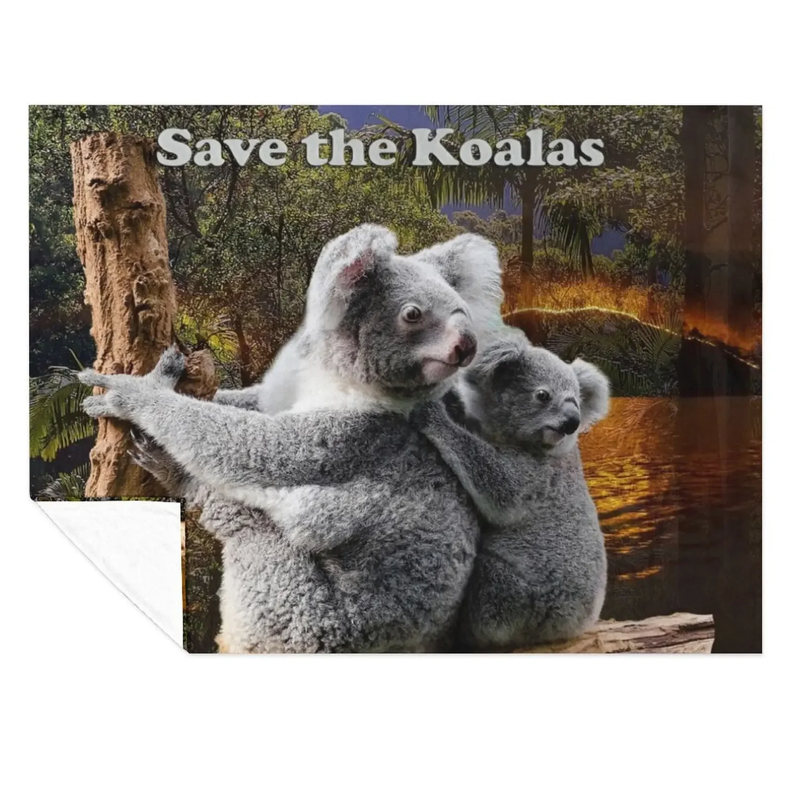 Save the Koalas Throw Blanket Beach Decorative Throw christmas decoration wednesday Blankets
Save the Koalas Throw Blanket Beach Decorative Throw christmas decoration wednesday Blankets
