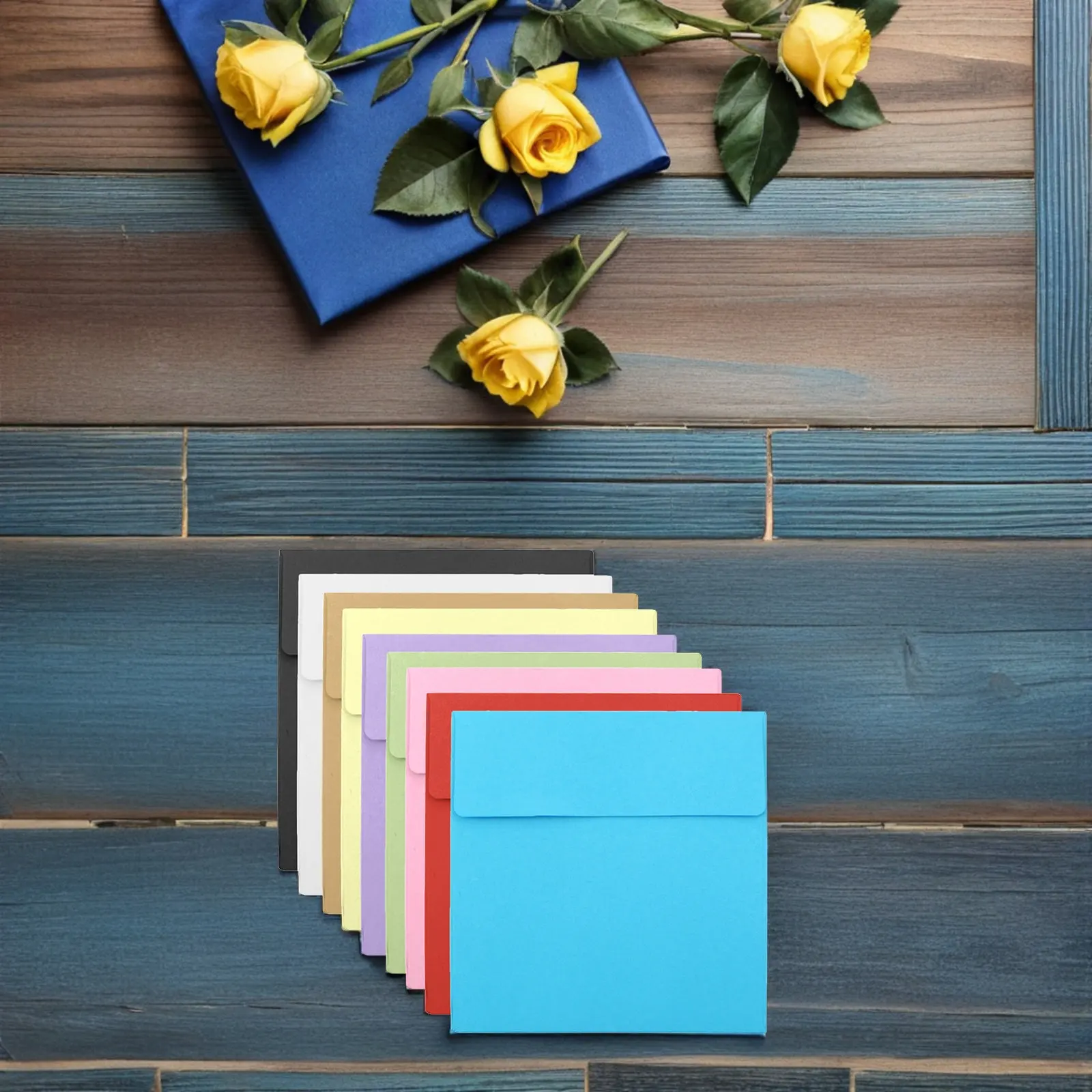 100Pcs Thick Kraft Paper Blank Envelopes 10x10cm Small Square Money Envelopes for Greeting Cards Invitation Cards Postcards Cash
100Pcs Thick Kraft Paper Blank Envelopes 10x10cm Small Square Money Envelopes for Greeting Cards Invitation Cards Postcards Cash