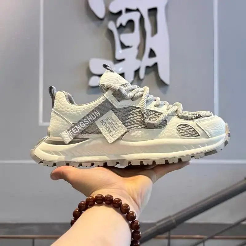 New Men Running Shoes Mesh Breathable Sneakers Lightweight Cushioning Non Slip Outdoor Sports Footwear Large Size Daily Walking
New Men Running Shoes Mesh Breathable Sneakers Lightweight Cushioning Non Slip Outdoor Sports Footwear Large Size Daily Walking