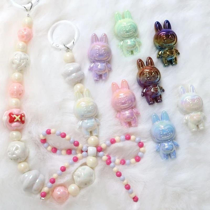 Popular Anime Labubu UV Iridescent Coating Bead Handmade DIY Phone Charm Bracelet Girl Accessories Bag Charm Decoration Material
Popular Anime Labubu UV Iridescent Coating Bead Handmade DIY Phone Charm Bracelet Girl Accessories Bag Charm Decoration Material