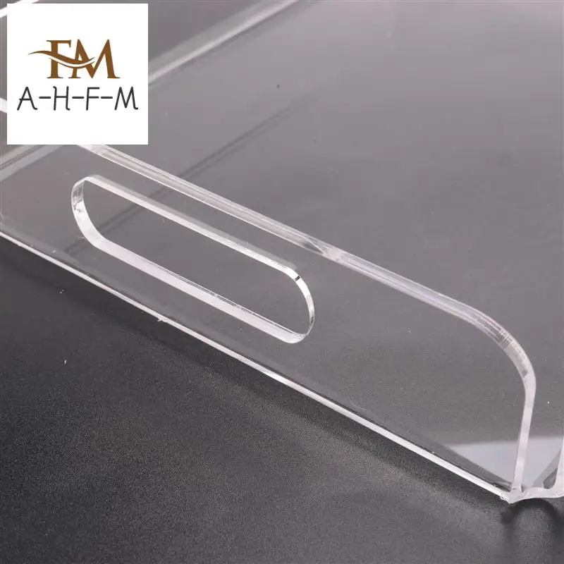 Transparent Acrylic Tray Acrylic Snack Plate Multifunctional Storage Plate Bathroom Towel Tray
Transparent Acrylic Tray Acrylic Snack Plate Multifunctional Storage Plate Bathroom Towel Tray