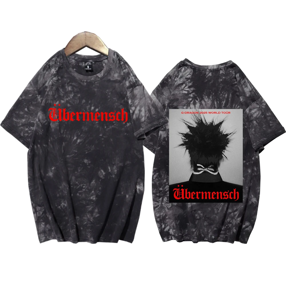 G-Dragon 2025th World Tour Рубашки Tie Dye Футболка унисекс с круглым вырезом и короткими рукавами
G-Dragon 2025th World Tour Рубашки Tie Dye Футболка унисекс с круглым вырезом и короткими рукавами