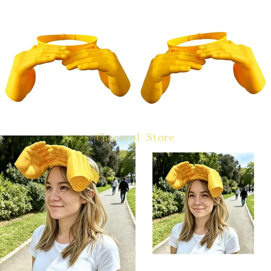 E7CE Unusual Hand Headband Hat Sun Cap for Beach Travel Photoshoots
E7CE Unusual Hand Headband Hat Sun Cap for Beach Travel Photoshoots