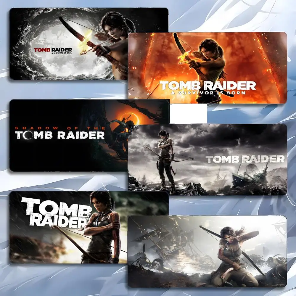 Brave Cool Game T-Tomb Raider Mouse Pad Mousepad Large Gaming LockEdge Thickened PC Table Desk Mat