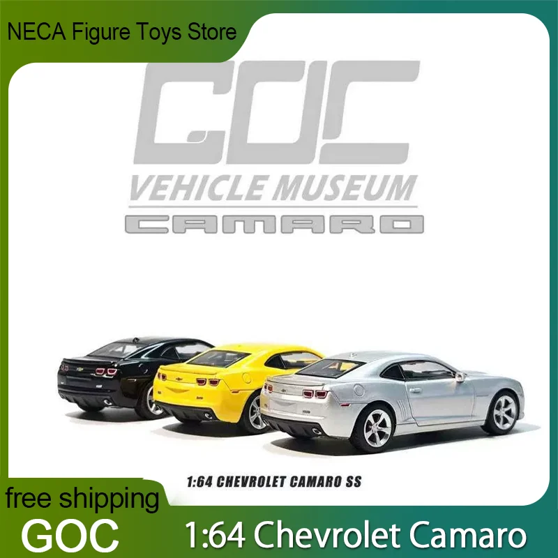 Goc Diecast Alloy Car Model 1:64 Scale Chevrolet Camaro Ss Silver Simulation Vehicle For Collection Display Car Enthusiasts Toy
Goc Diecast Alloy Car Model 1:64 Scale Chevrolet Camaro Ss Silver Simulation Vehicle For Collection Display Car Enthusiasts Toy