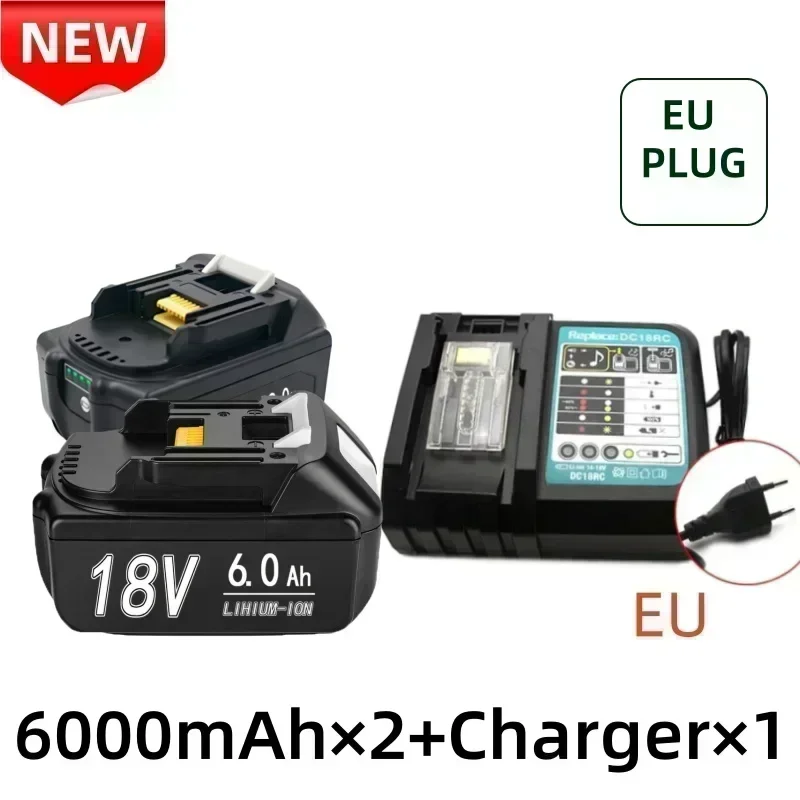 New18V Battery Rechargeable Battery For Makita 18650 Lithium-ion Cell Suitable For Makita Power Tool BL1860 BL1830 LXT400 BL1850
New18V Battery Rechargeable Battery For Makita 18650 Lithium-ion Cell Suitable For Makita Power Tool BL1860 BL1830 LXT400 BL1850