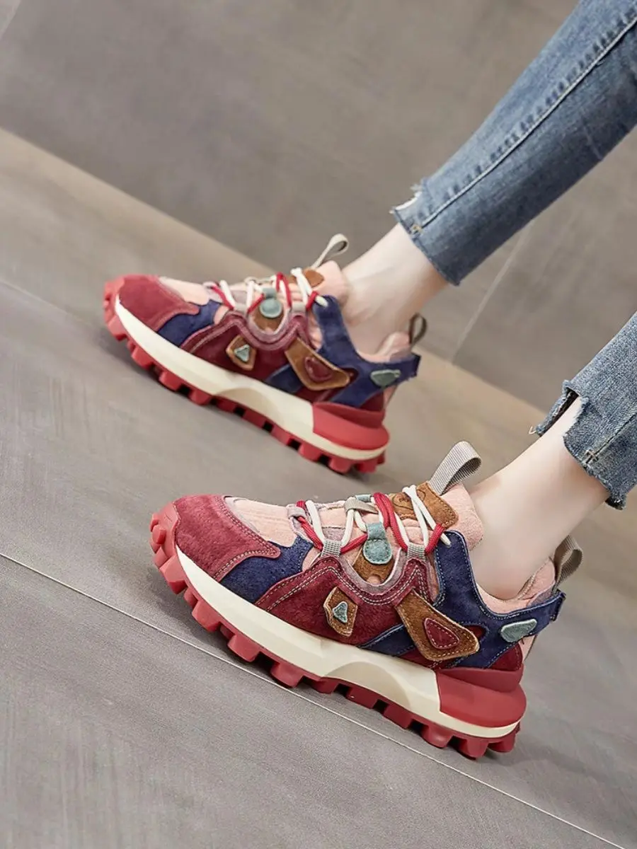 2025 Autumn New Arrival Vintage Color Block Waffle Sole Sneakers Women Retro Running Shoes Casual Flats Trendy Dad Style
2025 Autumn New Arrival Vintage Color Block Waffle Sole Sneakers Women Retro Running Shoes Casual Flats Trendy Dad Style