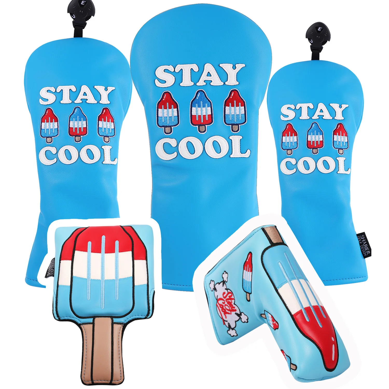 Из искусственной кожи stay cool Popsicle Popsicles вышитые головные уборы для гольф-клуба и FW Fairway Wood Hybird Cover
Из искусственной кожи stay cool Popsicle Popsicles вышитые головные уборы для гольф-клуба и FW Fairway Wood Hybird Cover