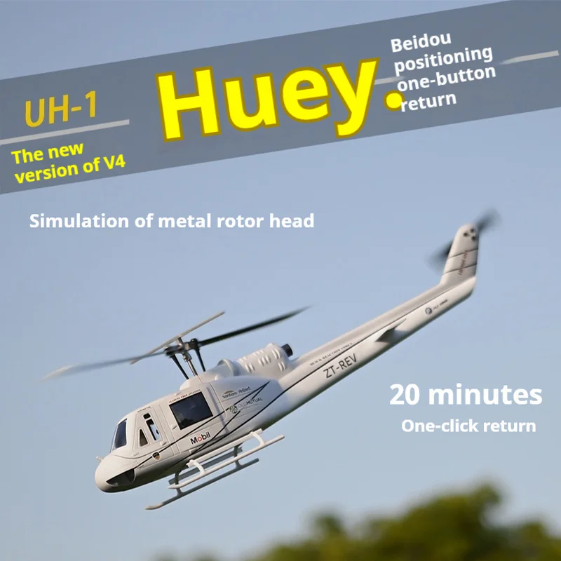 Вертолет с летающим крылом UH-1 V4, 10-канальный пульт дистанционного управления, имитационная модель, GPS-позиционирование, 1 км, пульт дистанционного управления, летающий вертолет
Вертолет с летающим крылом UH-1 V4, 10-канальный пульт дистанционного управления, имитационная модель, GPS-позиционирование, 1 км, пульт дистанционного управления, летающий вертолет