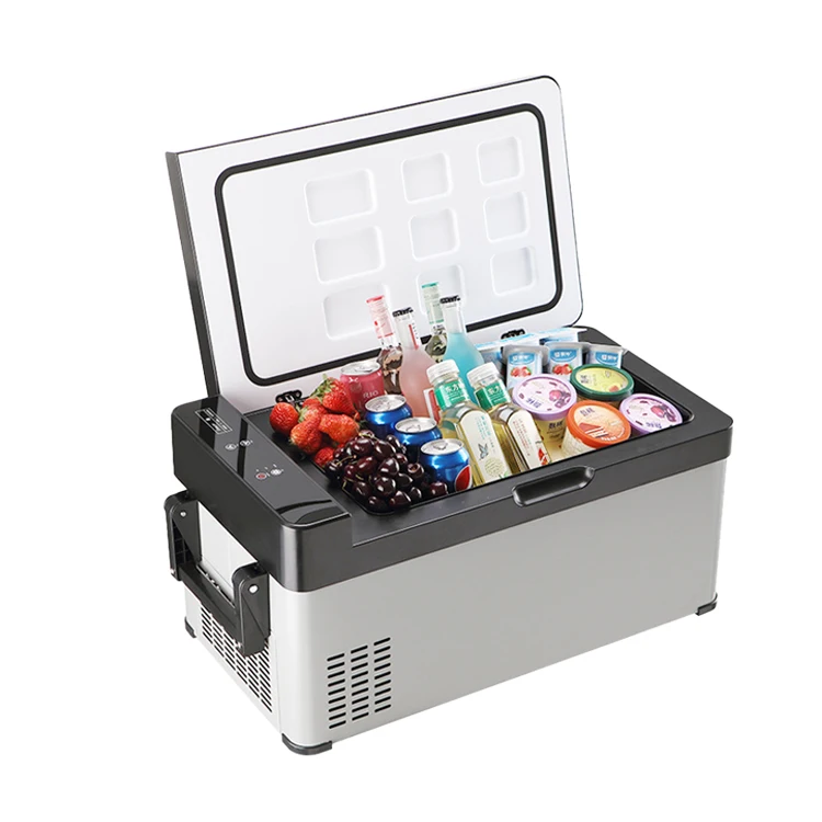 New 30L Mini Electric Traveller Fridge Car Freezer Portable Car Mini Fridge Compressor Fridge for Camping Truck Rv Boat
New 30L Mini Electric Traveller Fridge Car Freezer Portable Car Mini Fridge Compressor Fridge for Camping Truck Rv Boat