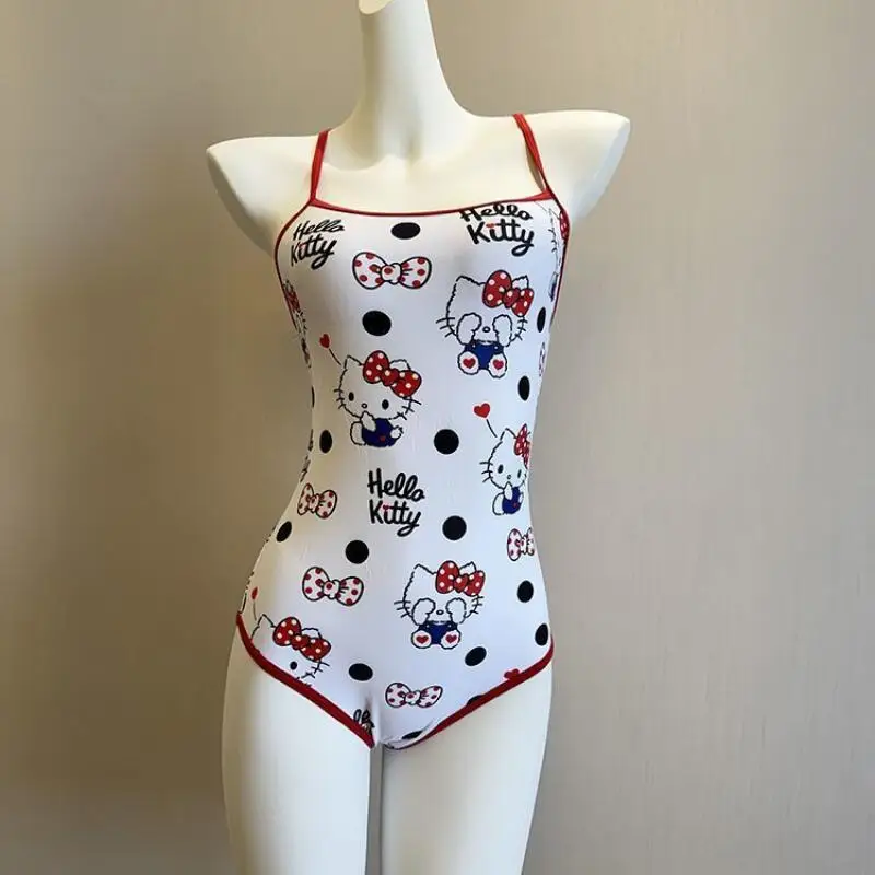 Cute Hello Kittys Jumpsuits Swimsuit Anime Racing Swimsuit Professional Speed Dry Nylon Swimwear for Women In Swimming Gyms Girl
Cute Hello Kittys Jumpsuits Swimsuit Anime Racing Swimsuit Professional Speed Dry Nylon Swimwear for Women In Swimming Gyms Girl
