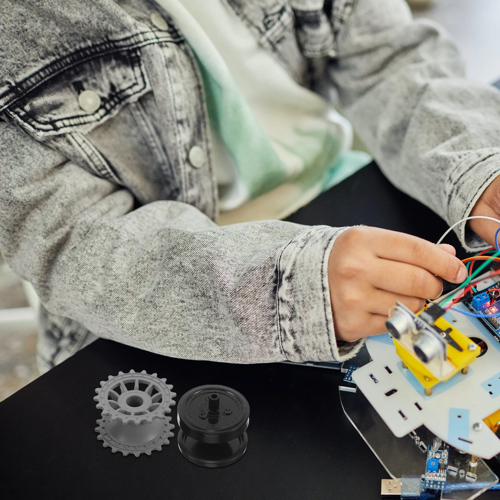 1 Set Military Tank Track Car Replacement Wheels Rubber Tire Kit for Rc Robot Car Wheel Small Vehicle Accessories
1 Set Military Tank Track Car Replacement Wheels Rubber Tire Kit for Rc Robot Car Wheel Small Vehicle Accessories