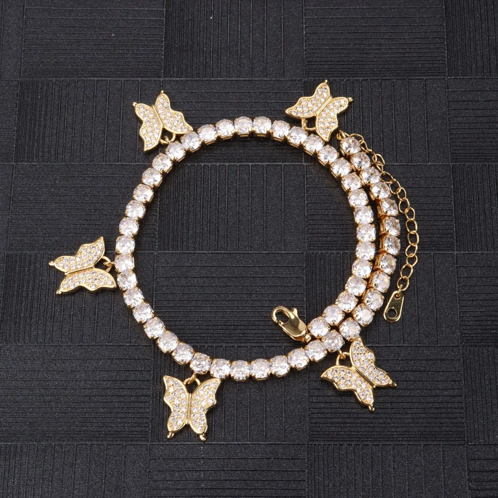 Personalized Punk Butterfly Cubic Zirconia Pendant Bracelet Chain For Women Fashion Jewelry Wedding Beach Party Jewelr
Personalized Punk Butterfly Cubic Zirconia Pendant Bracelet Chain For Women Fashion Jewelry Wedding Beach Party Jewelr