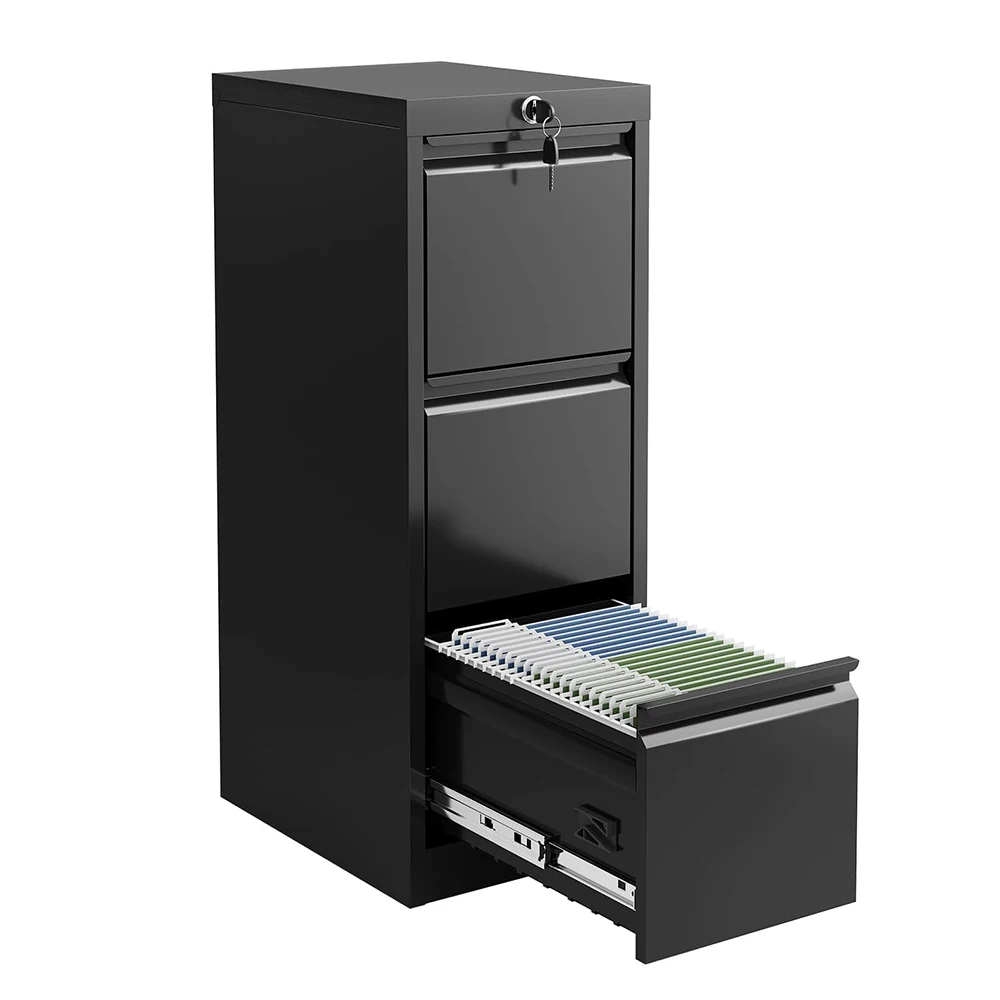 3 / 4Drawer File Cabinet, Metal Filing Cabinet with Lock, A4 File Cabinets with Stationary Tray, Large Capacity for Home, Office
3 / 4Drawer File Cabinet, Metal Filing Cabinet with Lock, A4 File Cabinets with Stationary Tray, Large Capacity for Home, Office