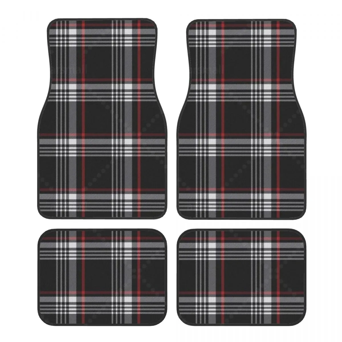 Customized car floor mat set, 4 car front and rear carpet floor mats with universal rubber backing
Customized car floor mat set, 4 car front and rear carpet floor mats with universal rubber backing