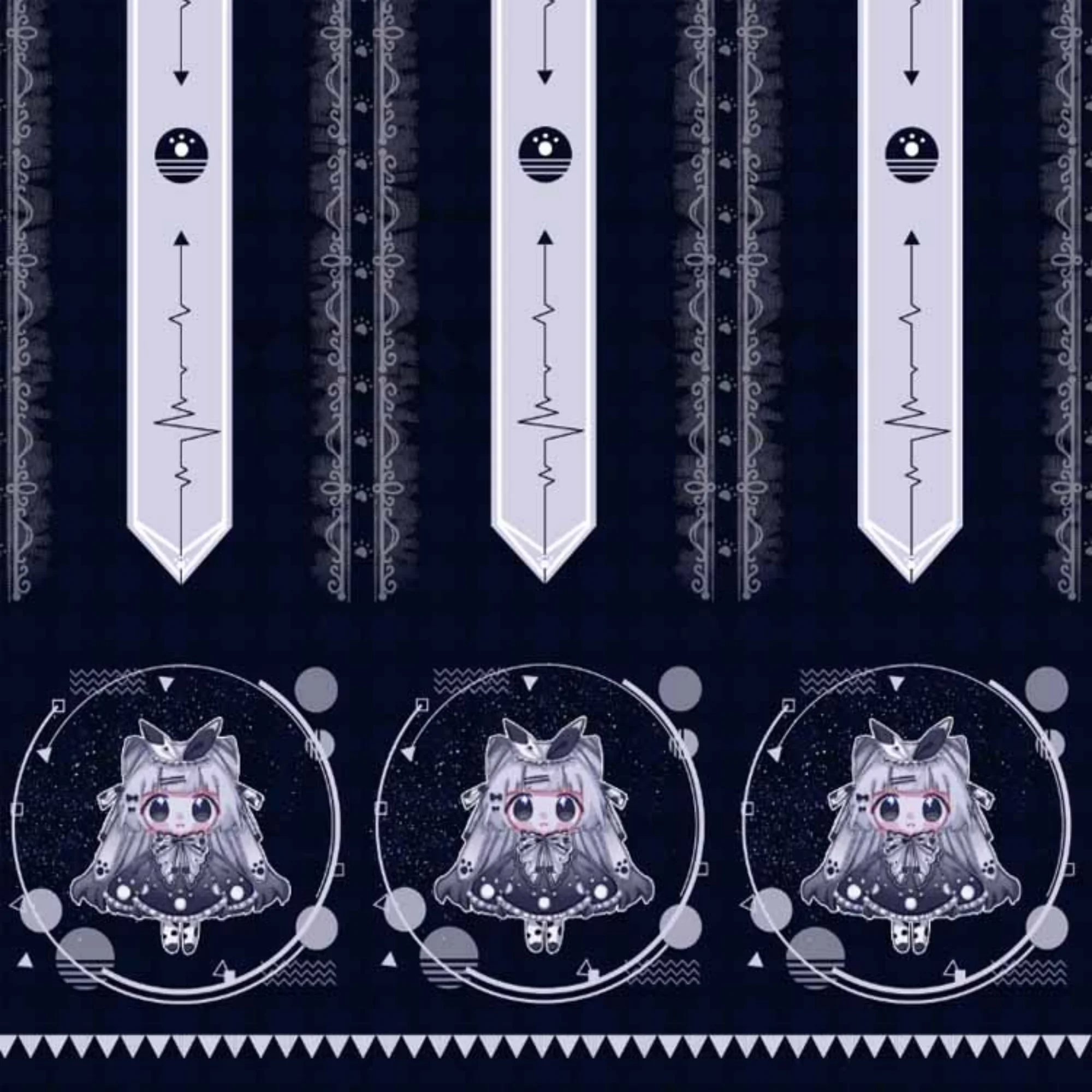 length 24cm,width 145cm Lolita fabric,for DIY Ruskirt,for kawaii BJD Dress,for dolling making
length 24cm,width 145cm Lolita fabric,for DIY Ruskirt,for kawaii BJD Dress,for dolling making