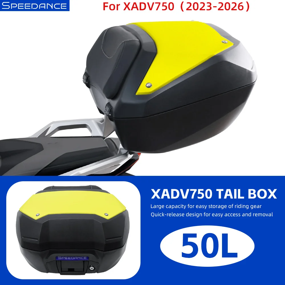 Speedance Secure Lockable Motorcycle Box for Honda XADV750 2022-2026, Rear Luggage Top Koffer, Wear-resistant Top Case
Speedance Secure Lockable Motorcycle Box for Honda XADV750 2022-2026, Rear Luggage Top Koffer, Wear-resistant Top Case