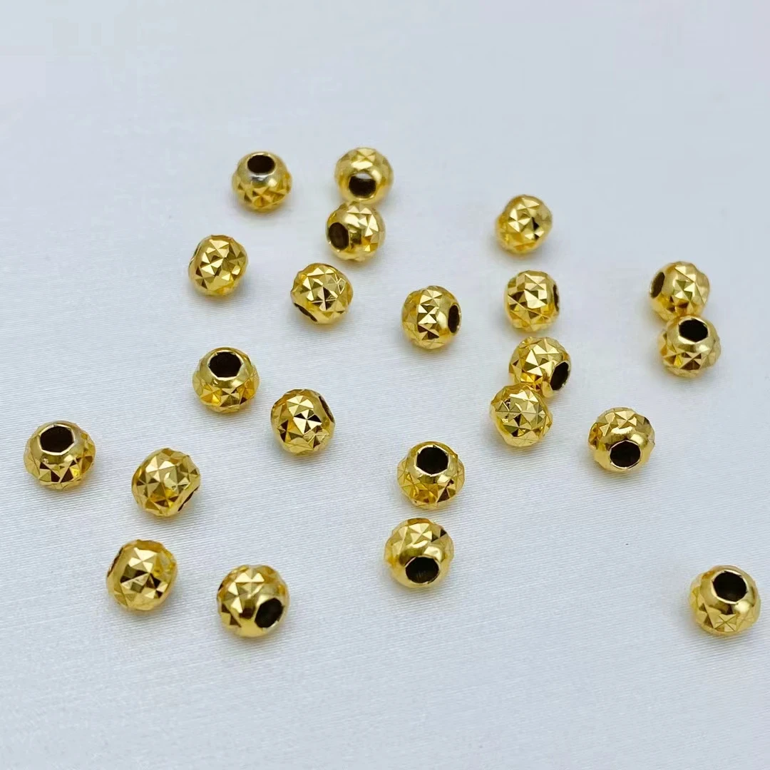 Wholesale DIY S925 Sterling Silver 4MM Size Loose Beads for Necklace Bracelet Accessories 30pcs/lot
Wholesale DIY S925 Sterling Silver 4MM Size Loose Beads for Necklace Bracelet Accessories 30pcs/lot