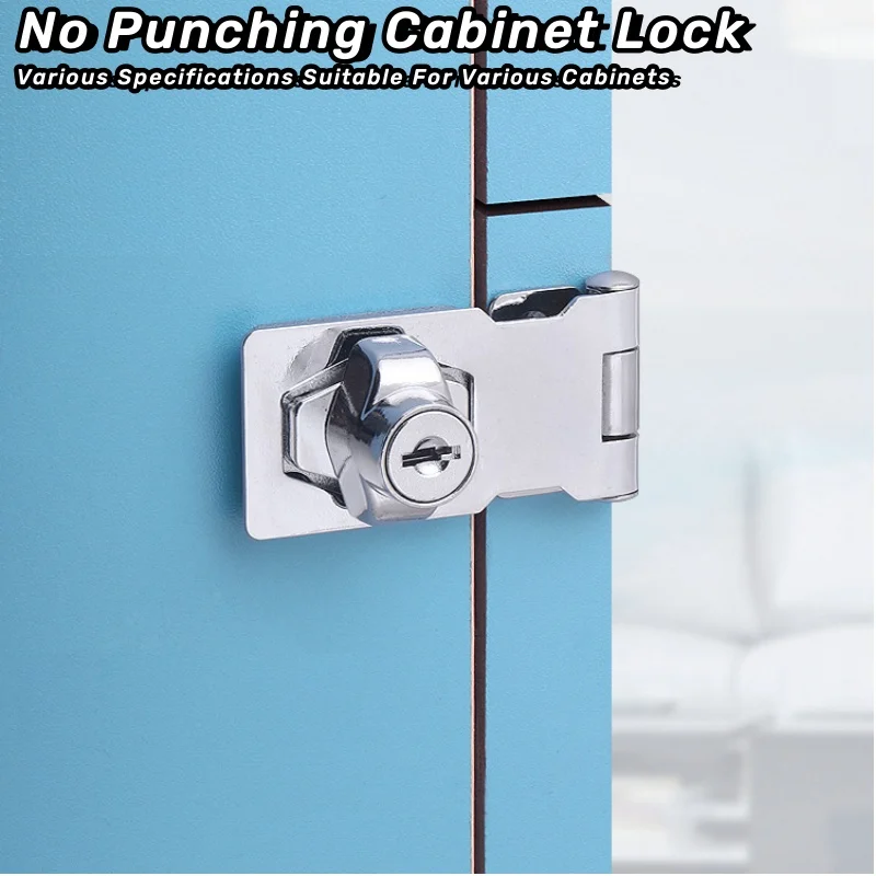 1/2PCS 3" Punch-free with Lock Drawer Locks Letter Box Locker Double Door Cabinet Lock Office Cabinet Security Combination Lock
1/2PCS 3" Punch-free with Lock Drawer Locks Letter Box Locker Double Door Cabinet Lock Office Cabinet Security Combination Lock