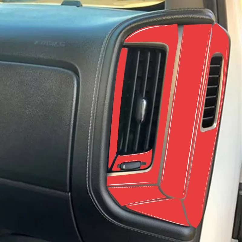 Suitable for 2014-2018 GMC 1500 car interior modification piano black passenger air outlet decorative sticker
Suitable for 2014-2018 GMC 1500 car interior modification piano black passenger air outlet decorative sticker
