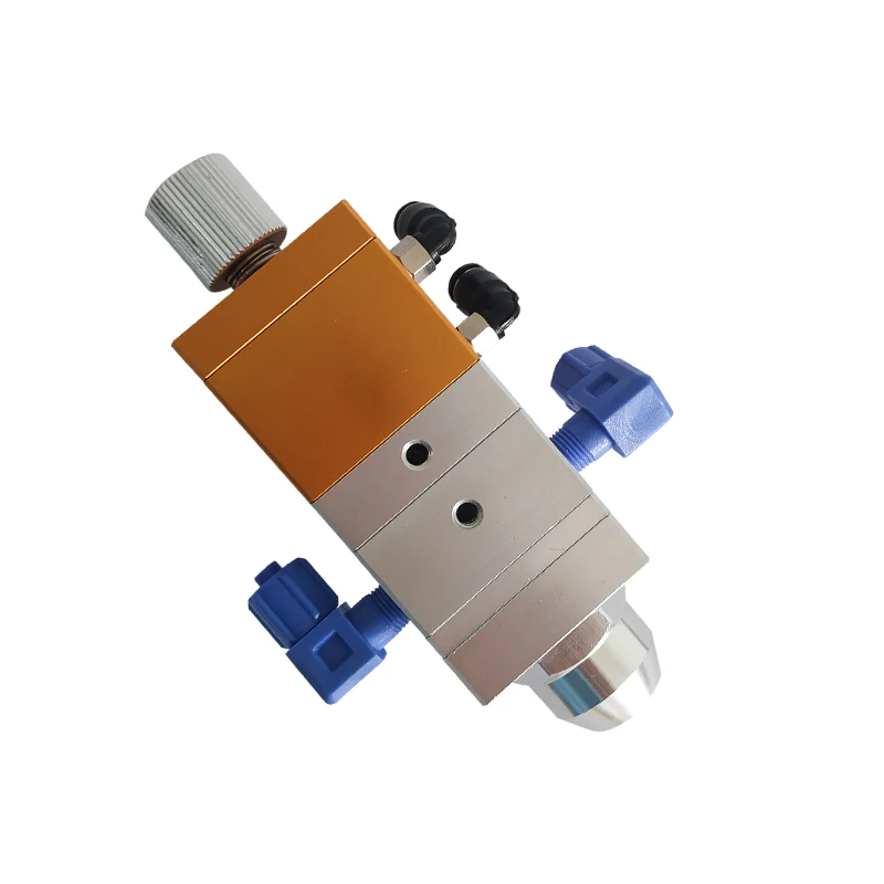 DJF-25 Compound Single Cylinder AB Dispensing Valve Dual Liquid Precision Dispensing Valve 
DJF-25 Compound Single Cylinder AB Dispensing Valve Dual Liquid Precision Dispensing Valve