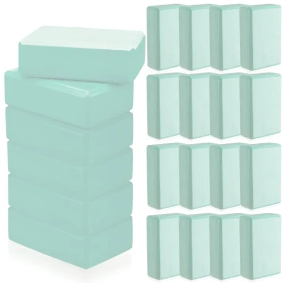 20 Pcs Yoga Blocks Bulk 9 x 6 x 3 Inch High Density Bricks to Improve Strength Flexibility Balance Soft Non Slip Gymnastic Bloc
20 Pcs Yoga Blocks Bulk 9 x 6 x 3 Inch High Density Bricks to Improve Strength Flexibility Balance Soft Non Slip Gymnastic Bloc