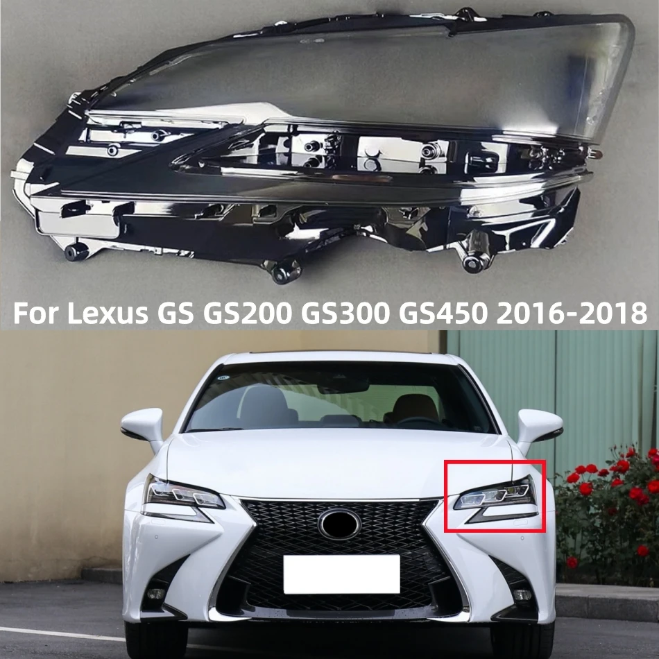 For Lexus GS GS200 GS300 GS450 2016 2017 2018 Car Accsesories Transparent PC Material Front Lamp Cover
For Lexus GS GS200 GS300 GS450 2016 2017 2018 Car Accsesories Transparent PC Material Front Lamp Cover